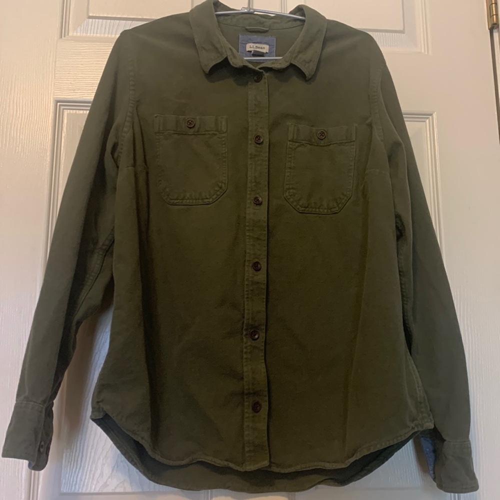 L.L Bean Button Up